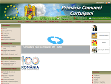Tablet Screenshot of curtuiseni.ro